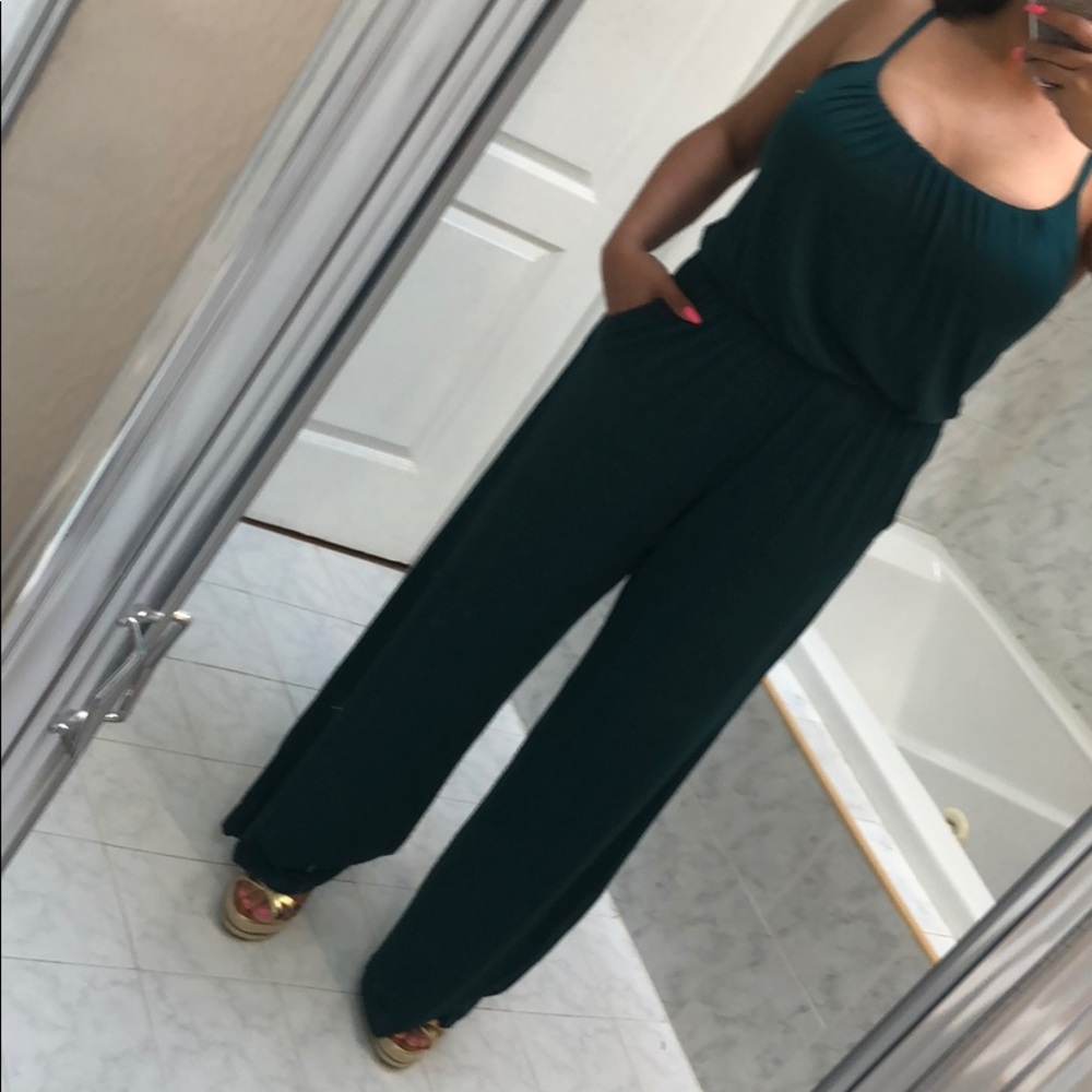 GIRLY & FLIRTY COMFY GREEN JUMPSUIT - Picture 3 of 6